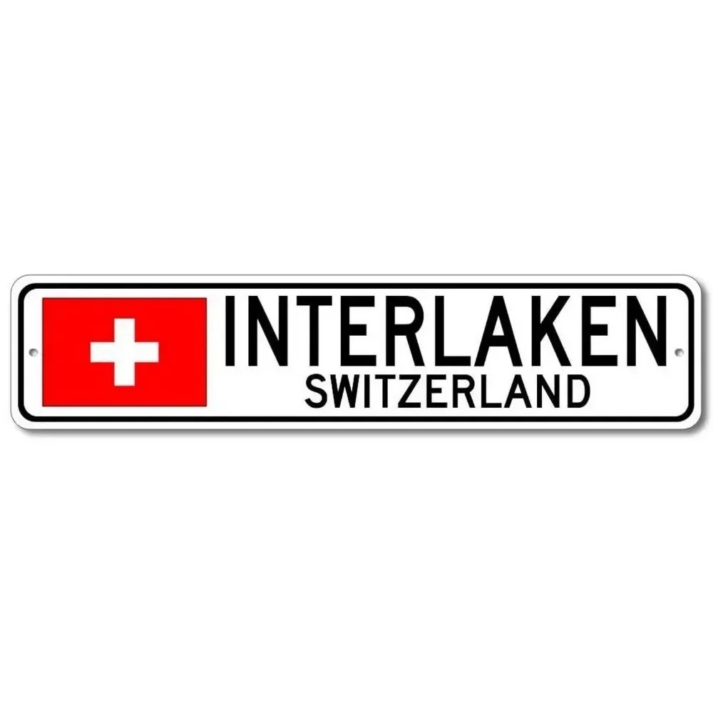 Home Bar Cafe - [2D Flat] Vintage Swiss Town Aluminum