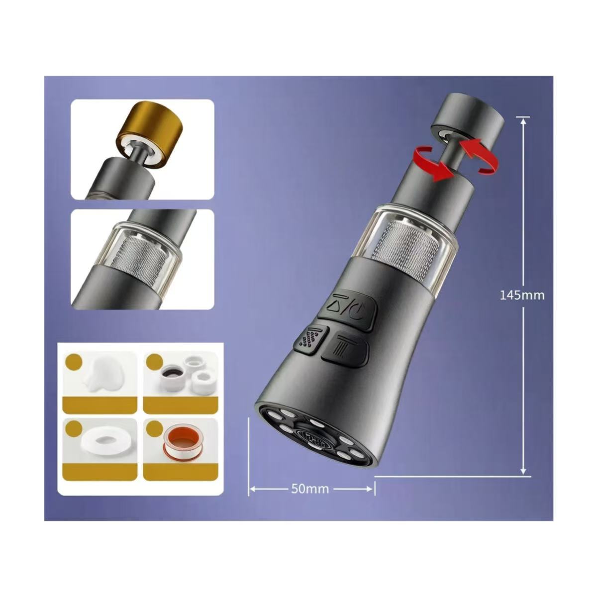 Universal 360 Rotate Kitchen F - огляд і ціна Home Bar Sink