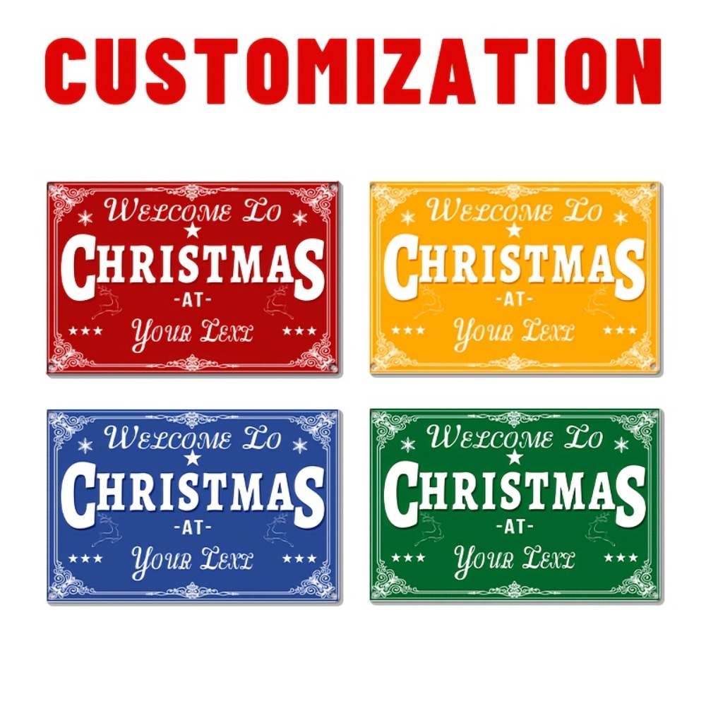 Custom 2D Flat Merry Christmas - огляд і ціна Home Bar Cafe