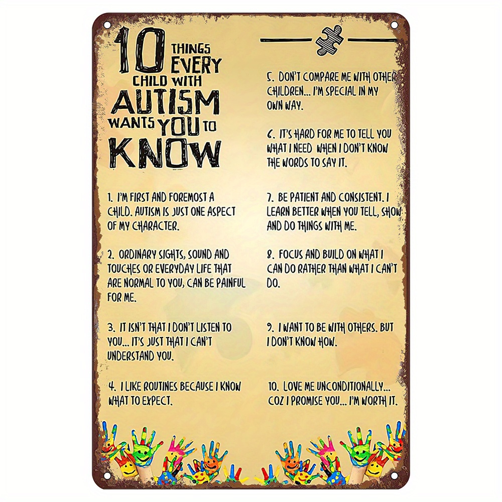 10 Things Every Autistic Child - огляд і ціна Home Bar And Restaurant