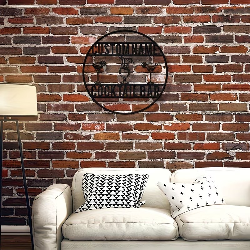 Custom Name Cocktail Bar Sign, - огляд і ціна Home Bar Cafe