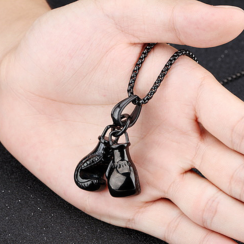 Vintage Boxing Gloves Pendant  - огляд і ціна Bar Cart Gold