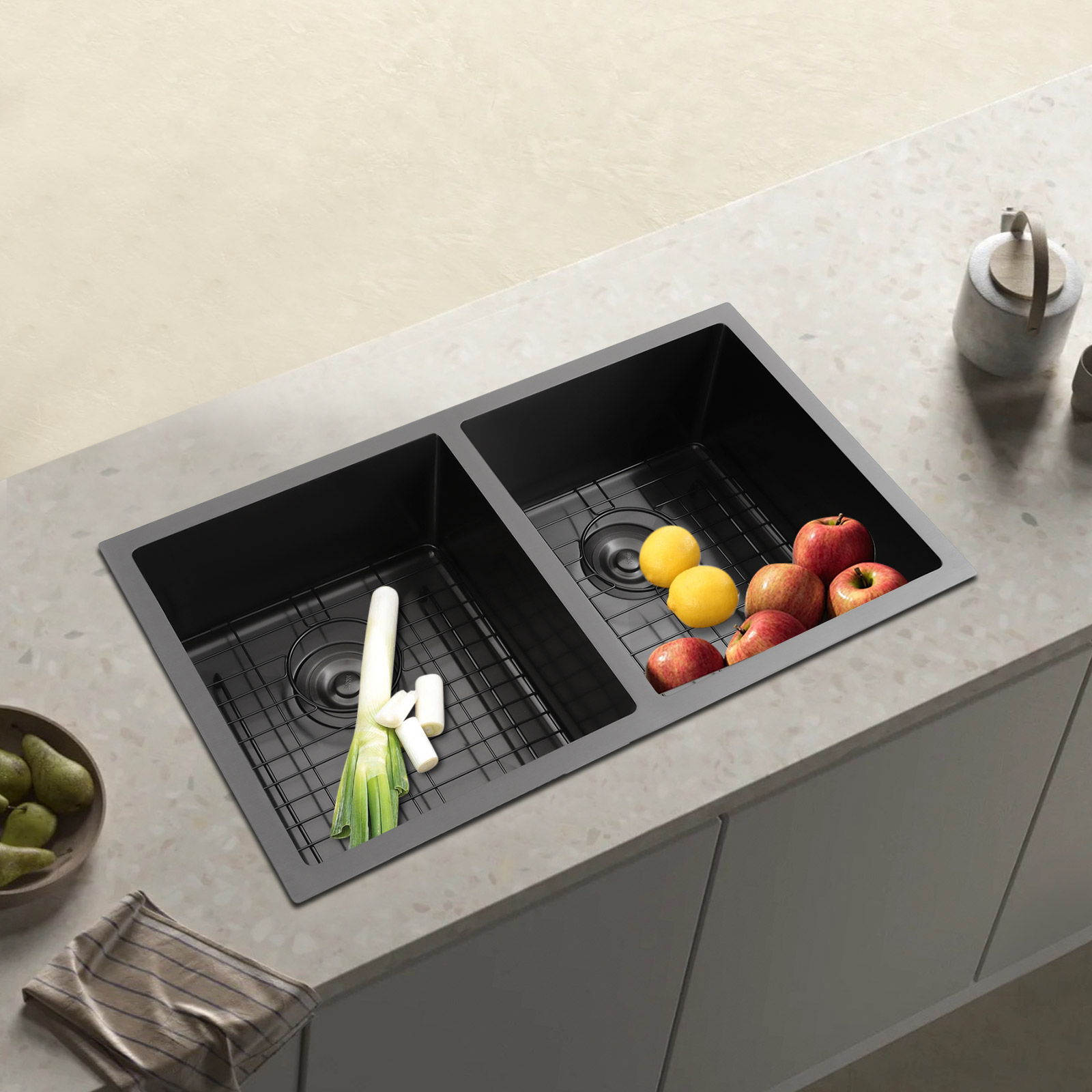 Double Bowl Sink Kitchen Sink  - огляд і ціна Home Bar Sink
