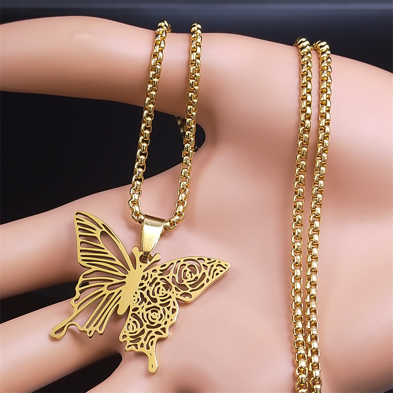 Aesthetic Butterfly Rose Flowe - огляд і ціна Bar Cart Gold