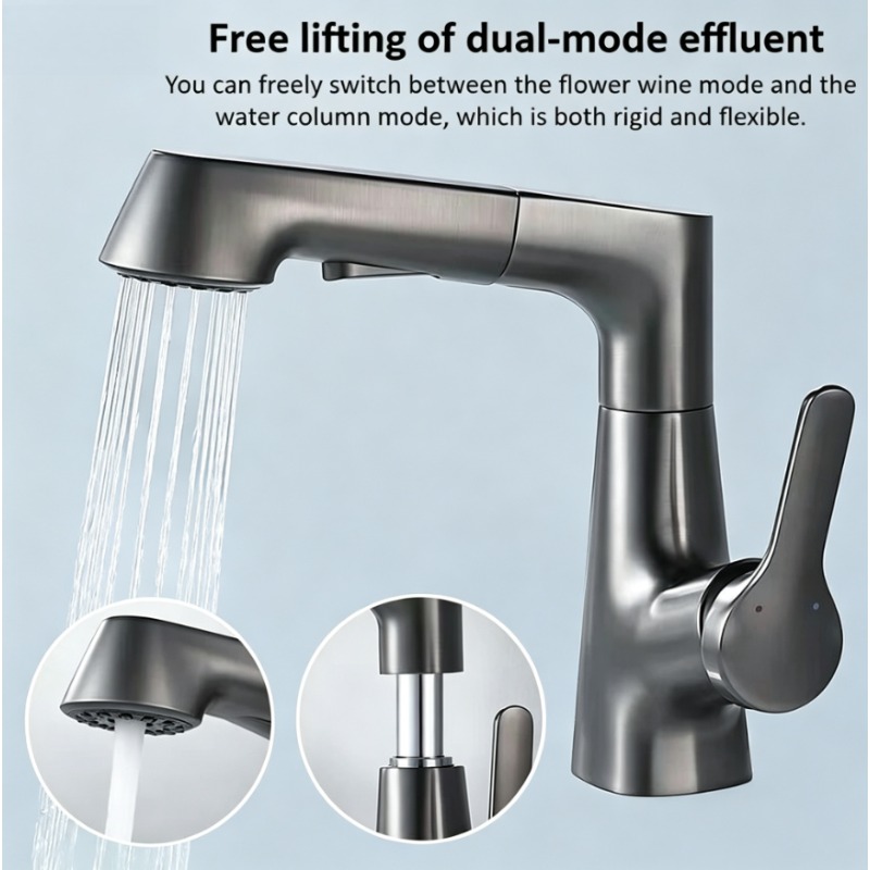 Pull-out faucet in bathroom, h - огляд і ціна Home Bar Sink