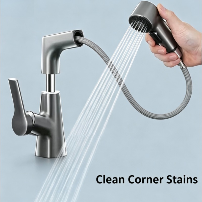 Pull-out faucet in bathroom, h - огляд і ціна Home Bar Sink