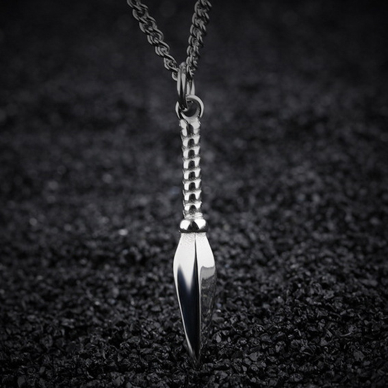 Spear Pendant Necklace For Men - огляд і ціна Bar Cart Gold