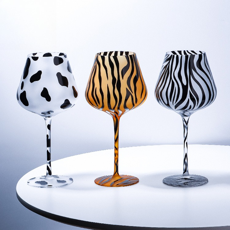 Creative Painted Tiger Leopard - огляд і ціна Highball Glass Set