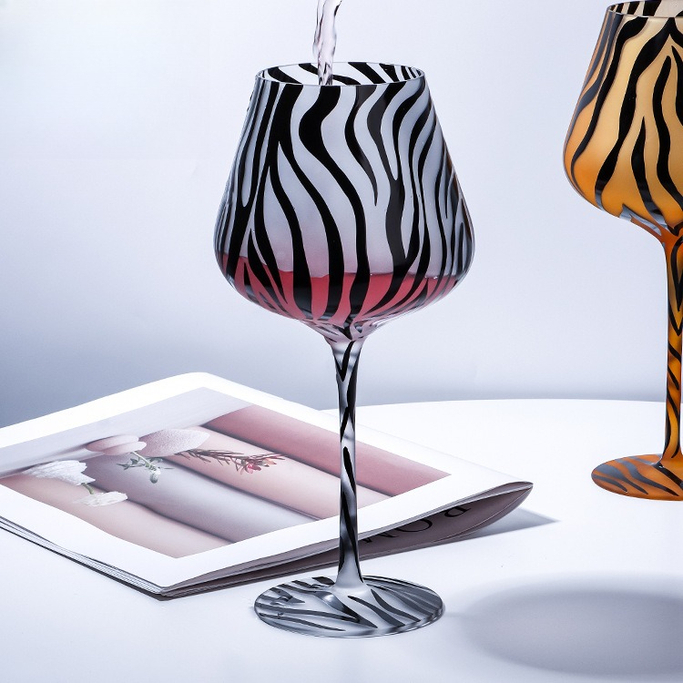 Creative Painted Tiger Leopard - огляд і ціна Highball Glass Set