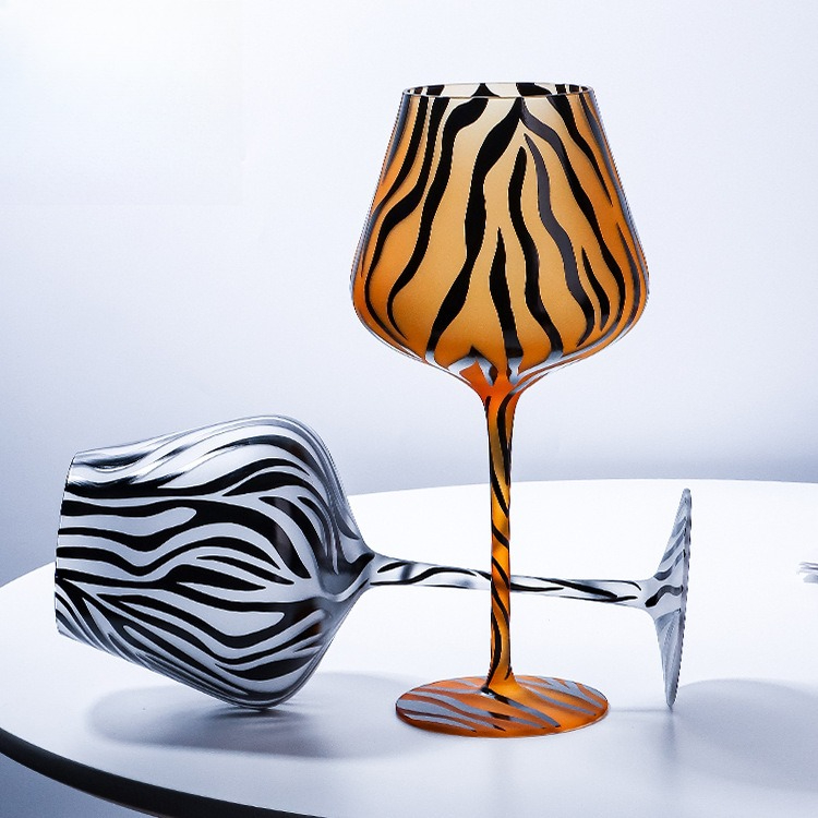Creative Painted Tiger Leopard - огляд і ціна Highball Glass Set